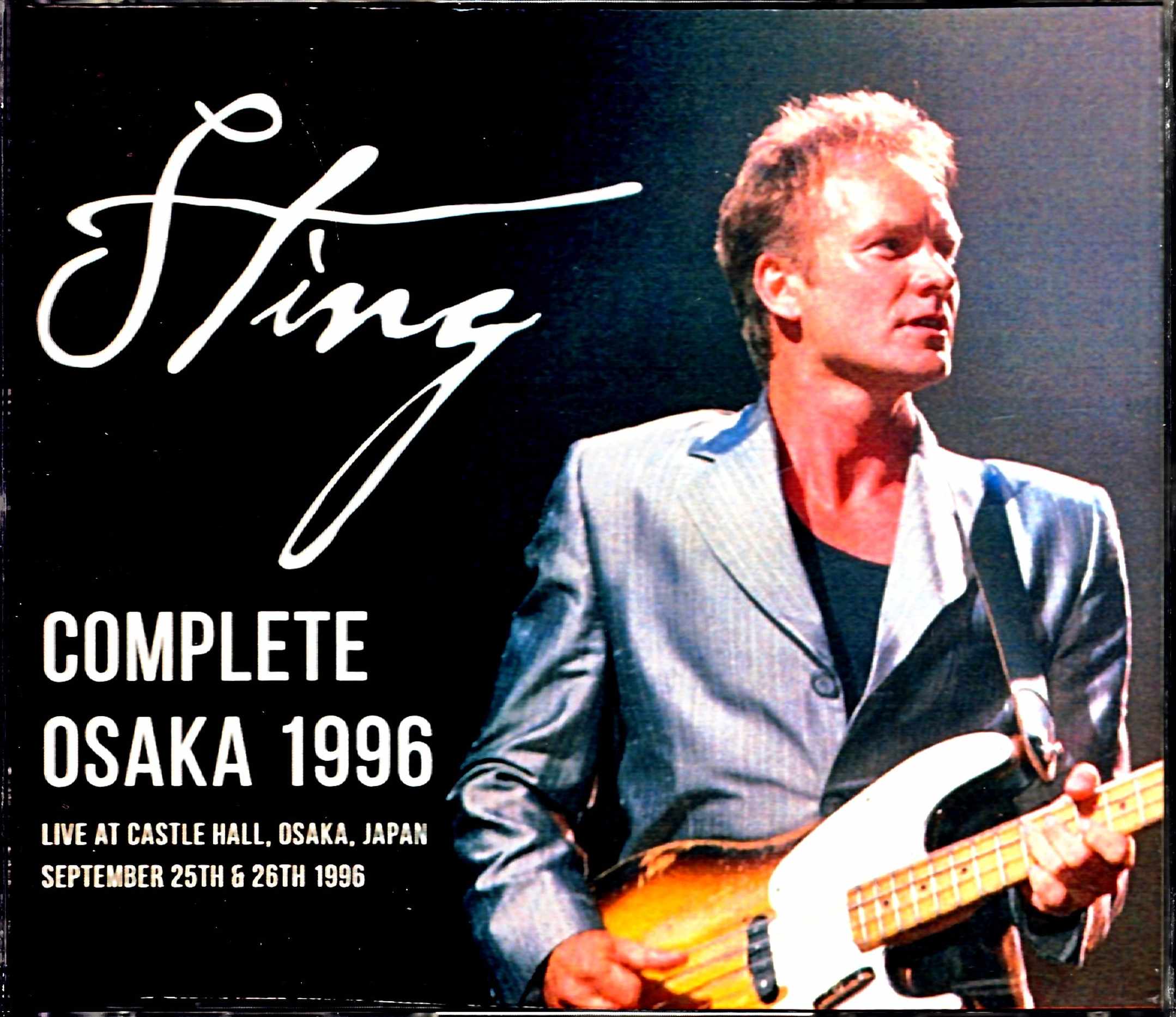 Sting スティング/Osaka,Japan 1996 2Days Complete