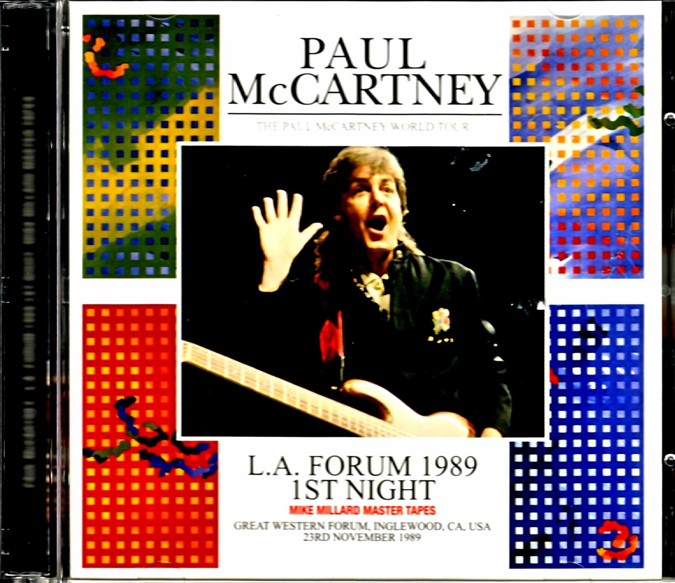 Paul McCartney ポール・マッカートニー/CA,USA 11.23.1989 Mike Millard Master Tapes
