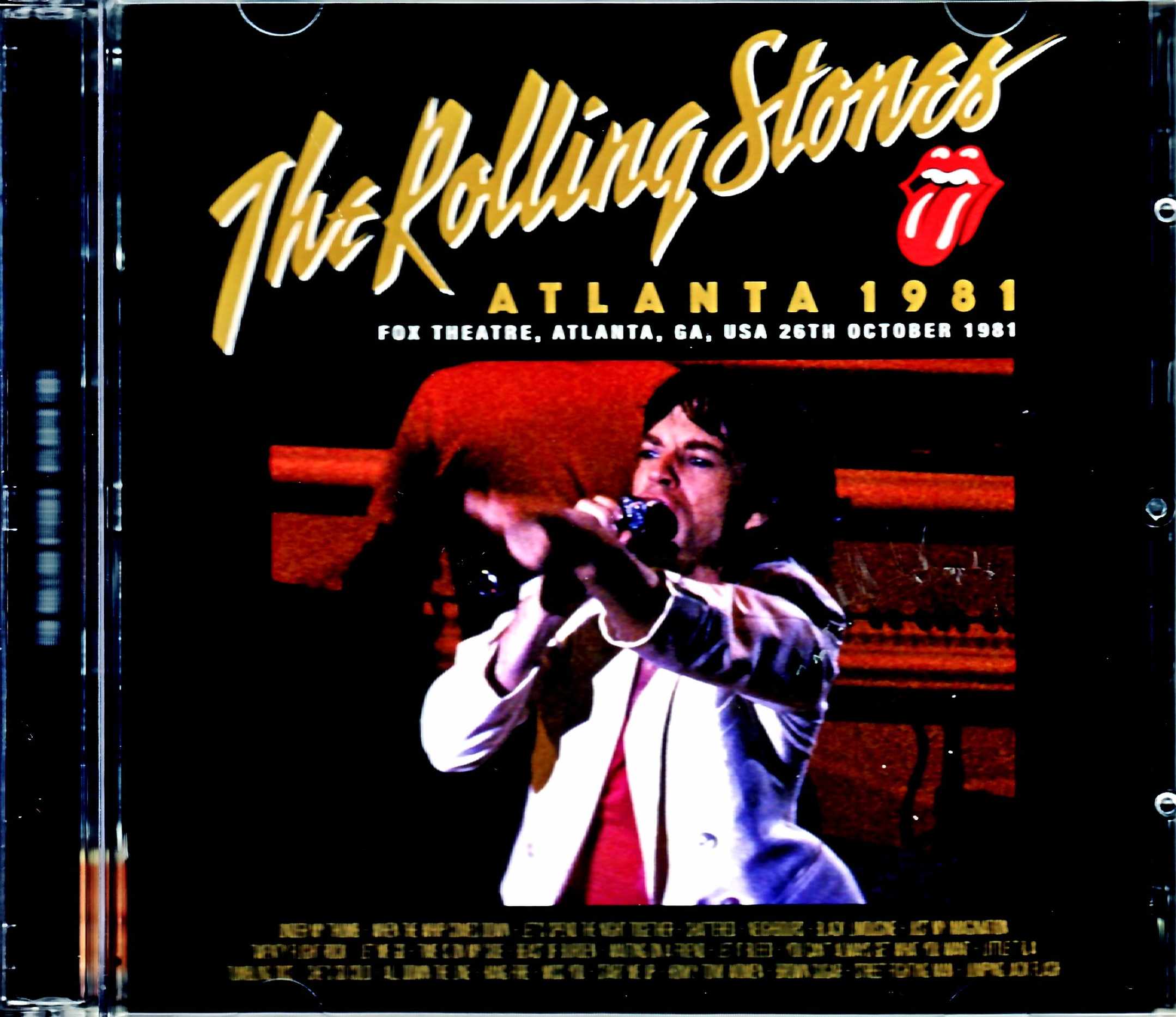 Rolling Stones ローリング・ストーンズ/GA,USA 1981 Upgrade