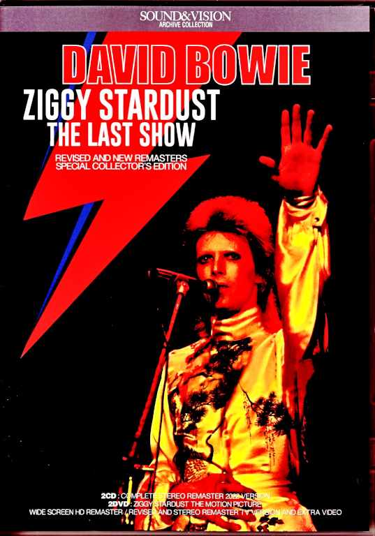 David Bowie デヴィッド・ボウイ/ジギー・スターダスト 50周年アニバーサリー London,UK 1973 & more Revised and New Remasters Special Collector's Edition