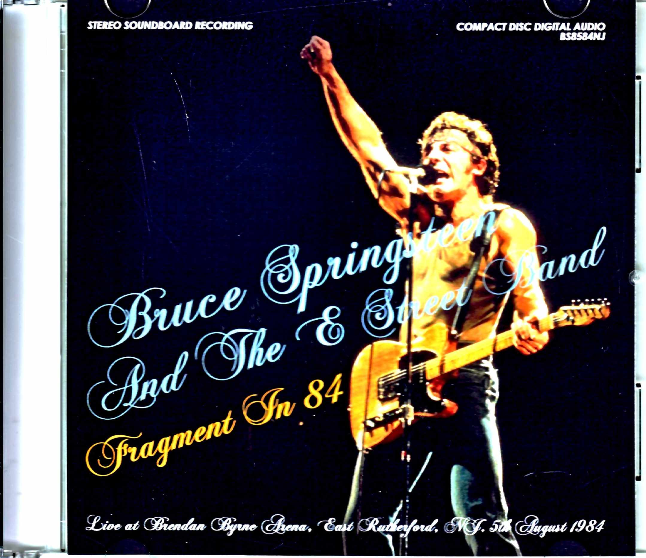 Bruce Springsteen ブルース・スプリングスティーン/NJ,USA 8.5.1984