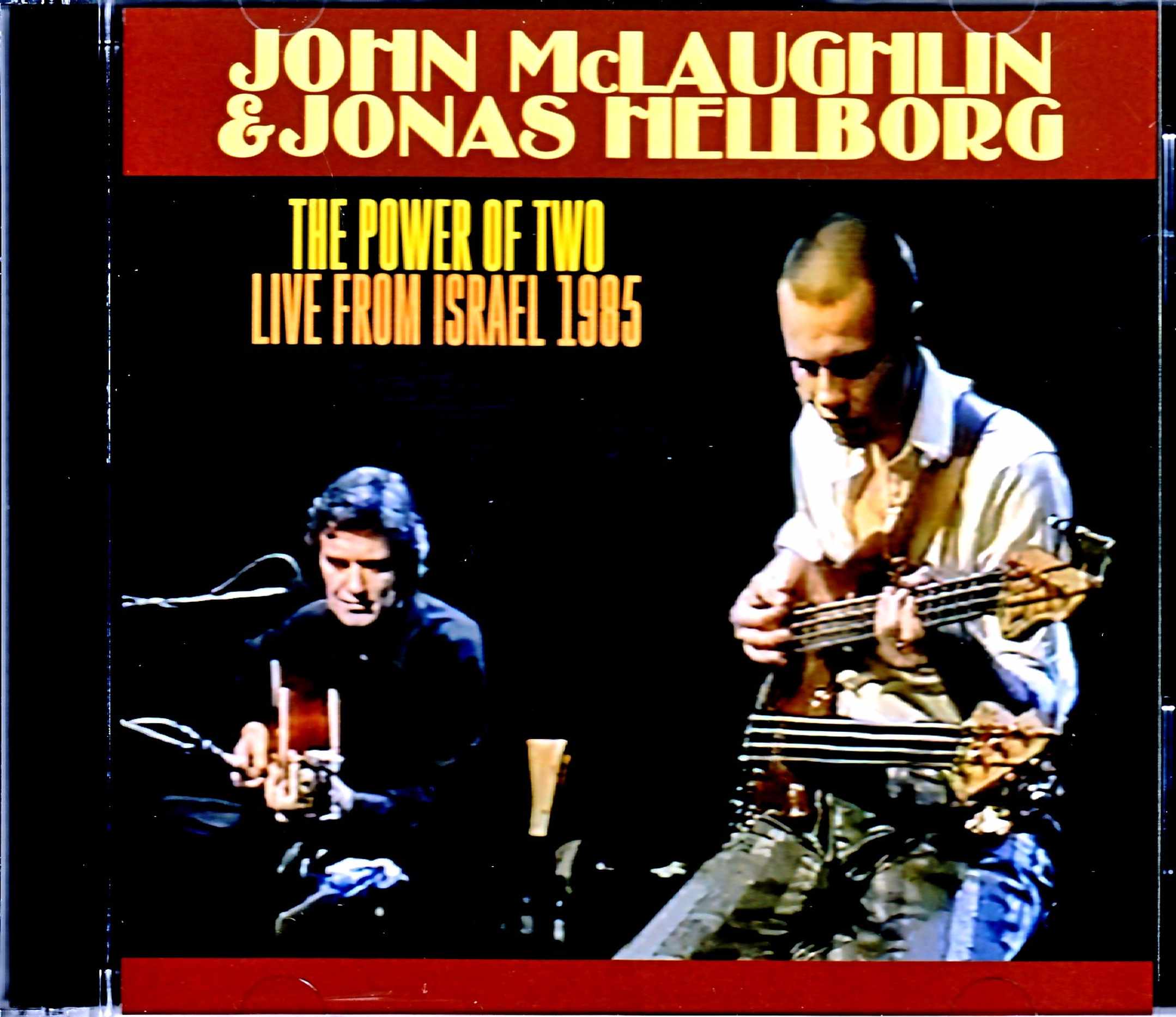 John McLaughlin Jonas Hellborg ジョン・マクラフリン ヨナス・エルボーグ/Israel 1985