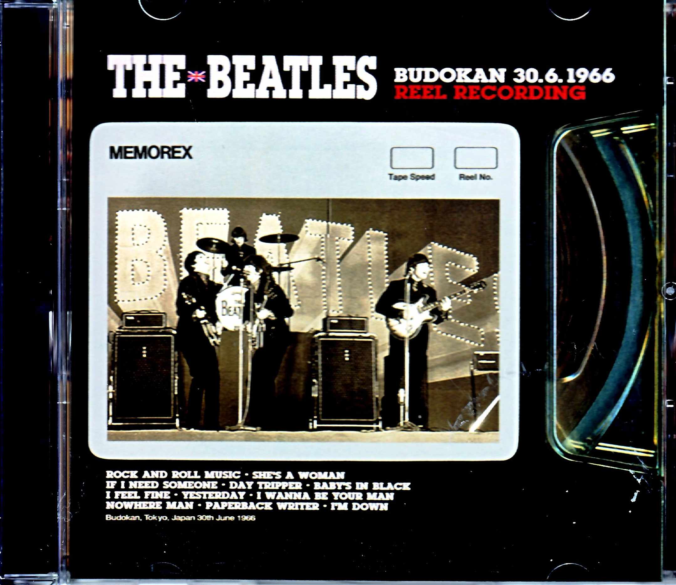Beatles ビートルズ/Tokyo,Japan 6.30.1966 Reel Recording