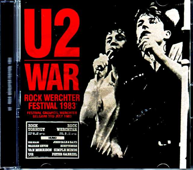 U2 ユーツー/Belgium 1983 Upgrade