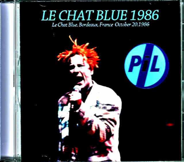 PIL Public Image Limited パブリック・イメージ・リミテッド/France 1986