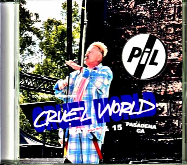 PIL Public Image Limited パブリック・イメージ・リミテッド/CA,USA 2022 2Days Complete
