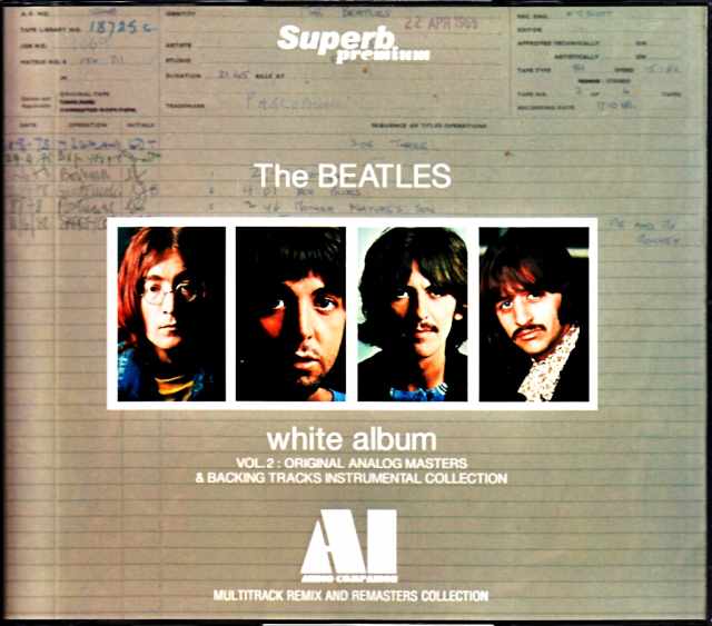 Beatles ビートルズ/ホワイト・アルバム White Album AI - Audio Compilation Multitrack Remix and Remasters Vol.2