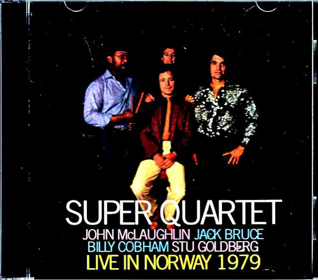 Super Quartet John McLaughlin,Jack Bruce,Billy Cobham ジョン・マクラフリン/Norway 1979