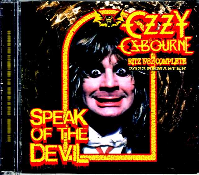 Ozzy Osbourne オジー・オズボーン/NY,USA 1982 2Days Complete Upgrade