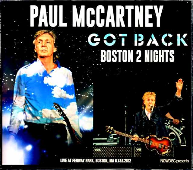 Paul McCartney ポール・マッカートニー/MA,USA 2022 2Days