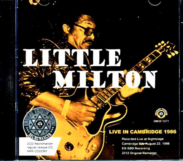 Little Milton リトル・ミルトン/MA,USA 1986