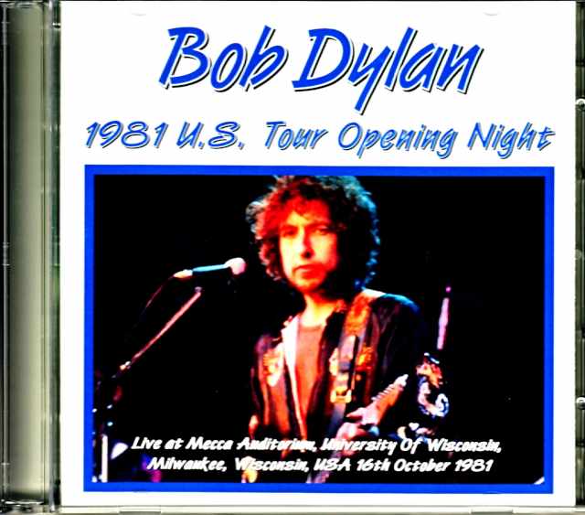 Bob Dylan ボブ・ディラン/WI,USA 1981