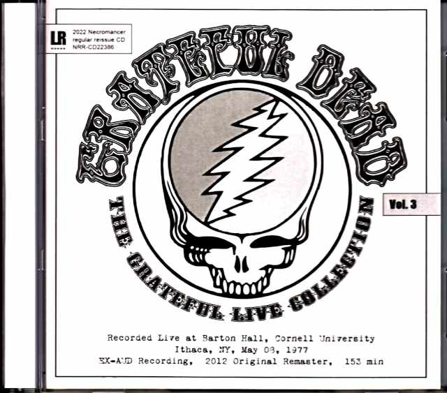 Grateful Dead グレイトフル・デッド/NY,USA 1977