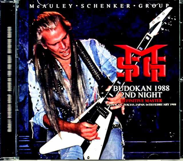 McAuley Schenker Group マッコリー・シェンカー・グループ/Tokyo,Japan 2.16.1988 New Source