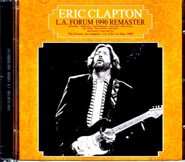Eric Clapton エリック・クラプトン/CA,USA 5.1.1990 Upgrade