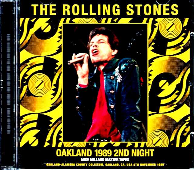 Rolling Stones ローリング・ストーンズ/CA,USA 11.5.1989 Mike Millard Master Tapes
