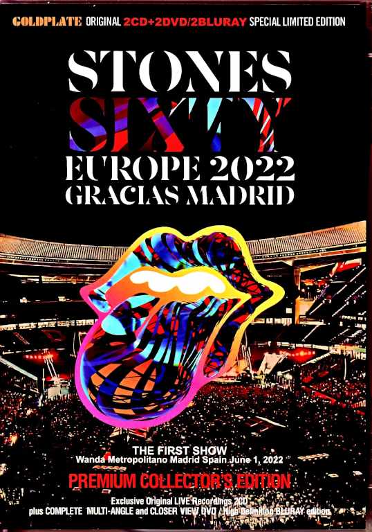 Rolling Stones ローリング・ストーンズ/Spain 6.1.2022 & more Premium Collector's Edition