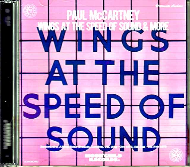 Paul McCartney Wings ポール・マッカートニー ウイングス/スピード・オブ・サウンド 最強補強盤 Speed of Sound Demos