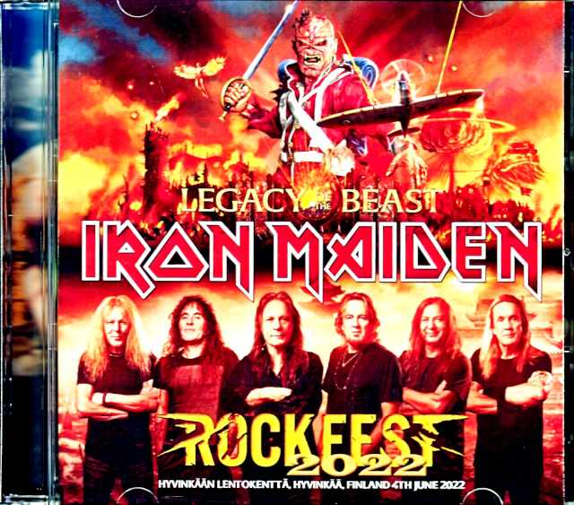Iron Maiden アイアン・メイデン/Finland 2022