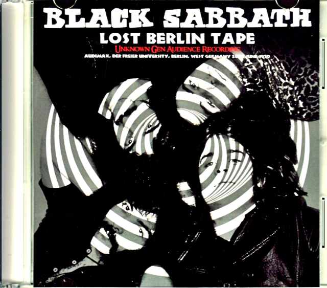 Black Sabbath ブラック・サバス/West Germany 1970 Unknown Gen Audience Recording