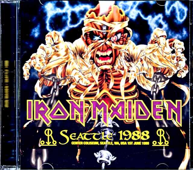 Iron Maiden アイアン・メイデン/WA,USA 1988