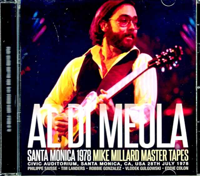 Al Di Meola アル・ディ・メオラ/CA,USA 1978 Mike Millard Master Tapes