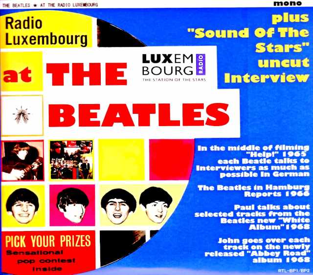 Beatles ビートルズ/ラジオ・ルクセンブルグ 音源集 Radio Luxembourg Promotional 1965 -1977