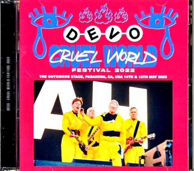Devo ディーヴォ/CA,USA 2022 2Days S & V