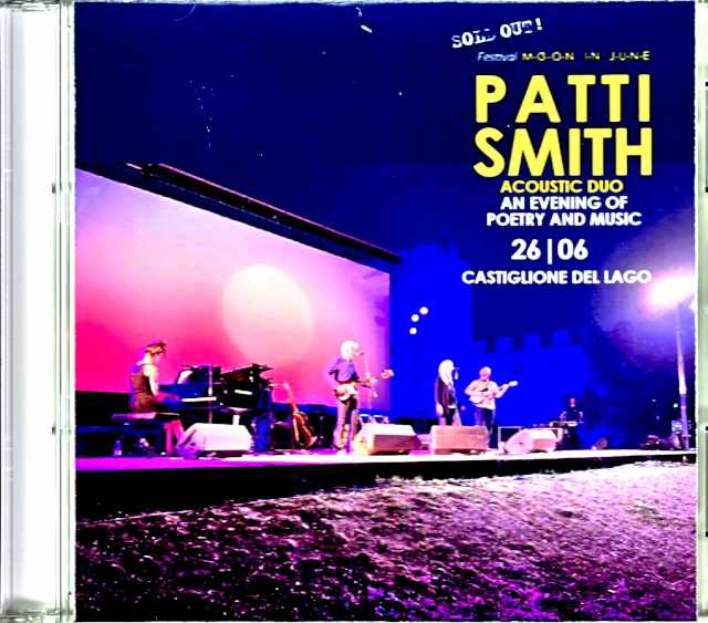 Patti Smith Acoustic Duo パティ・スミス/Italy 2022 Complete