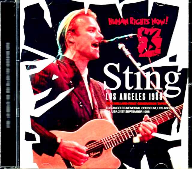 Sting スティング/CA,USA 1988 Mike Millard 1st Generation Tapes