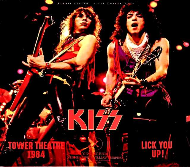 Kiss キッス/さようなら ヴィニー・ヴィンセント PA,USA 1984 Complete