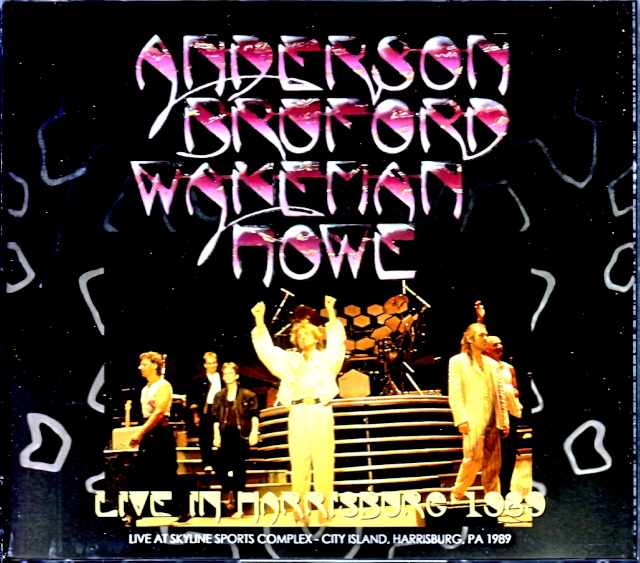 Anderson Bruford Wakeman Howe ex Yes イエス アンダーソン・ブラフォード・ウェイクマン・ハウ/PA,USA 1989