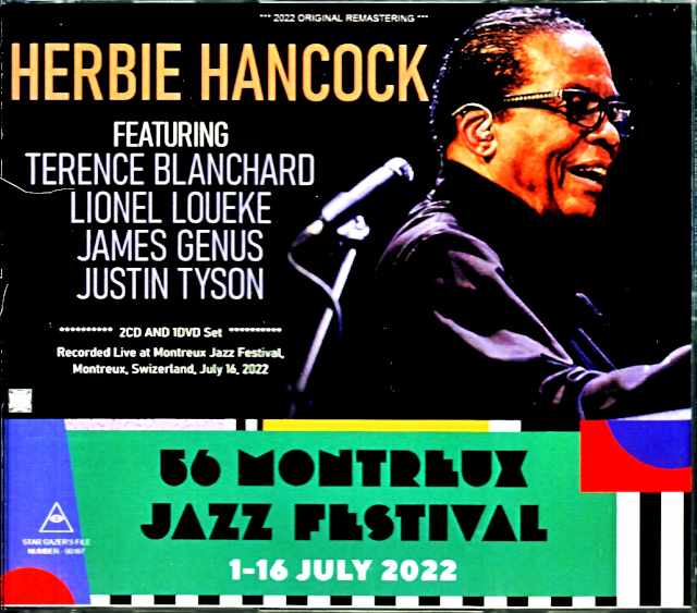 Herbie Hancock ハービー・ハンコック/Switzerland 2022 S & V