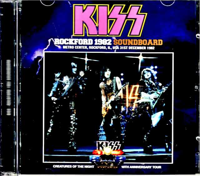 Kiss キッス/IL,USA 1982 Soundboard