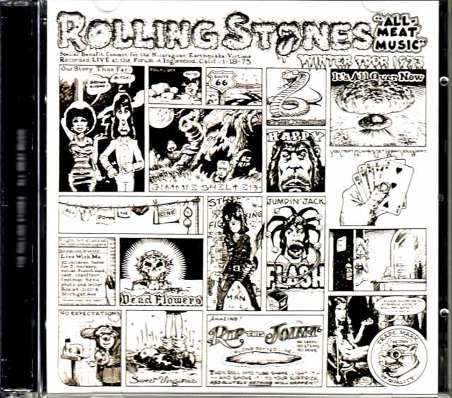 Rolling Stones ローリング・ストーンズ/CA,USA 1.18.1973 Upgrade