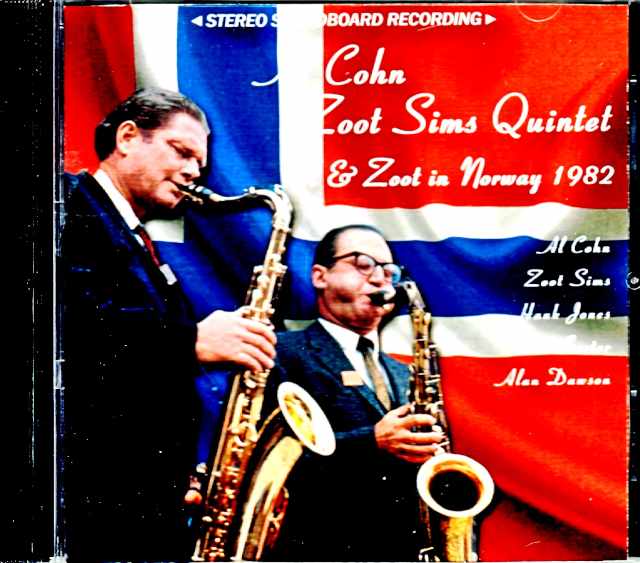 Al Cohn Zoot Sims Quintet Hank Jones,Ron Carter アル・コーン ズート・シムズ/Norway 1982