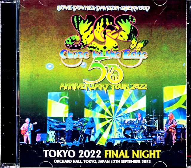 Yes イエス/Tokyo,Japan 9.12.2022 Complete