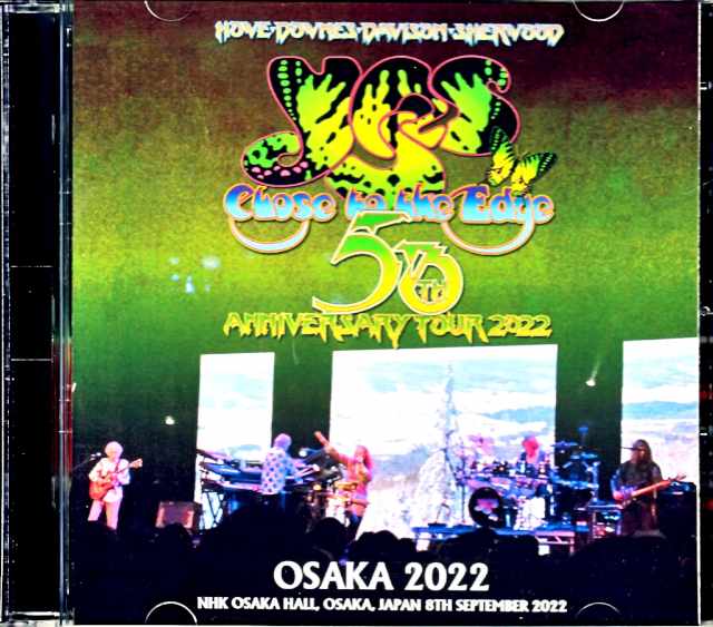 Yes イエス/Osaka,Japan 2022 Complete