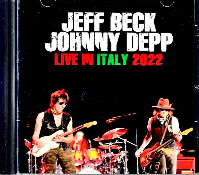 Jeff Beck Johnny Depp ジェフ・ベック ジョニー・デップ/Italy 2022