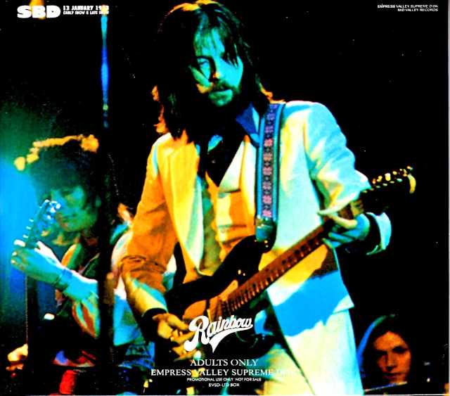 Eric Clapton エリック・クラプトン/レインボー・コンサート 1973年 London,UK 1973 Soundboard Edition