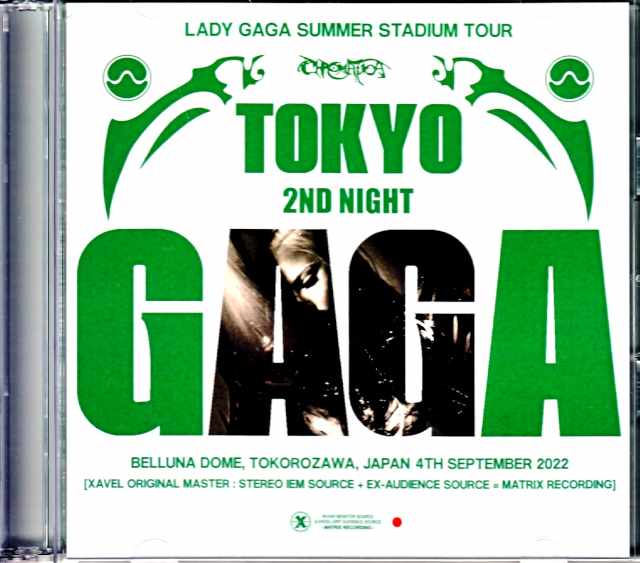 Lady Gaga レディ・ガガ/Saitama,Japan 9.4.2022 Complete IEM Matrix Edition