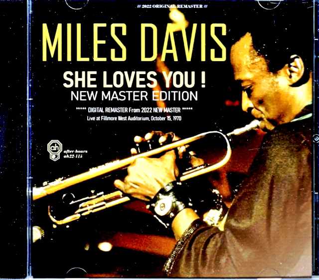 Miles Davis Keith Jarrett マイルス・デイビス キース・ジャレット/CA,USA 10.15.1970 New Master Edition