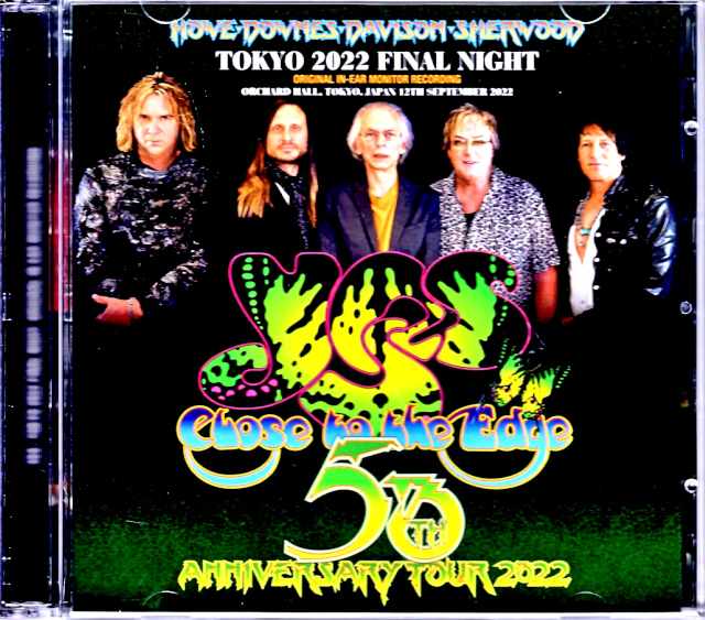 Yes イエス/Tokyo,Japan 9.12.2022 IEM + AUD Matrix Edition