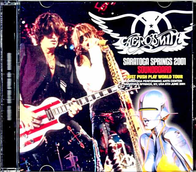 Aerosmith エアロスミス/NY,USA 2001 SBD・AUD Mix