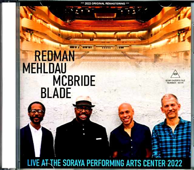 Joshua Redman Brad Mehldau ジョシュア・レッドマン ブラッド・メルドー/CA,USA 9.22.2022