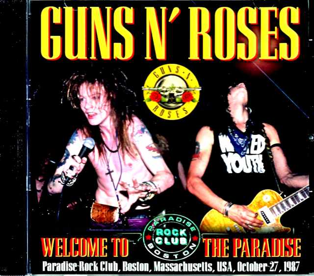 Guns N' Roses ガンズ・アンド・ローゼス/MA,USA 1987 Complete