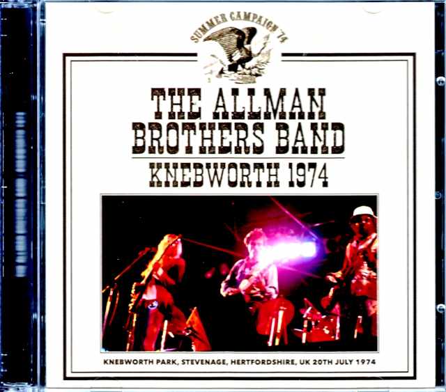 Allman Brothers Band オールマン・ブラザーズ・バンド/England,UK 1974 New Source