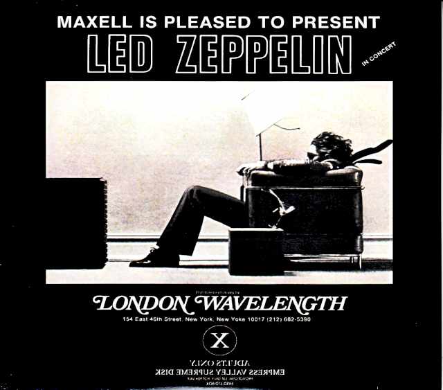 Led Zeppelin レッド・ツェッペリン/英国放送協会実況録音盤 London,UK 4.1.1971 JRK Remix