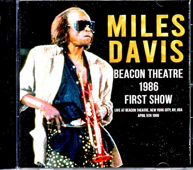 Miles Davis Robben Ford マイルス・デイビス ロベン・フォード/NY,USA 4.5.1986 AUD Edition