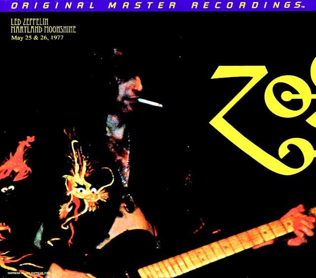 Led Zeppelin レッド・ツェッペリン/メリーランドの月明かり Vol.1 MD,USA 1977 2Days Complete